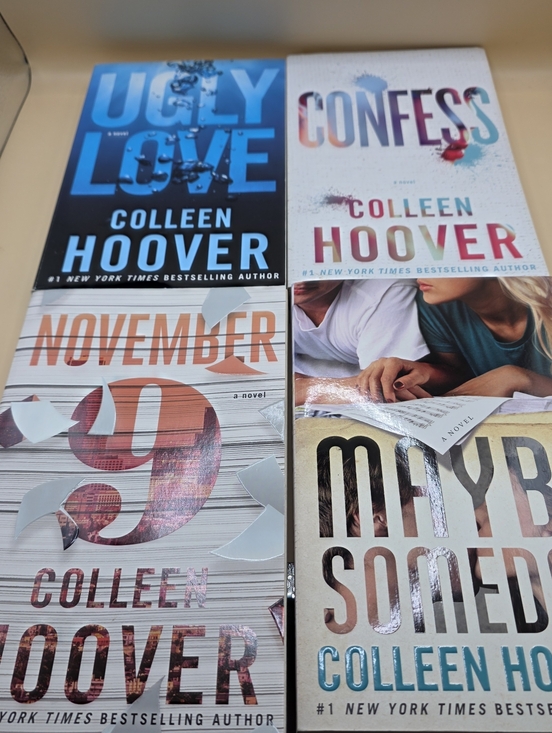 Other - Colleen Hoover Book Lot Ugly Love Confess November 9 Maybe Someday PB